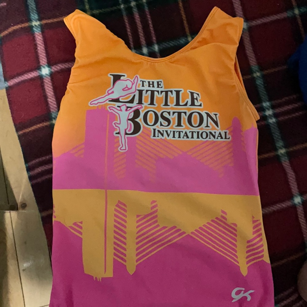 colorful leotard size adult medium. Gently worn no stains or tears